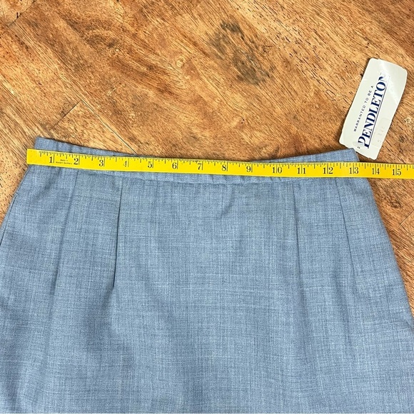 Pendleton Wool Brand New 100% Wool Pencil Midi Skirt Women 6 Worsted Dress Skirt - Picture 10 of 12